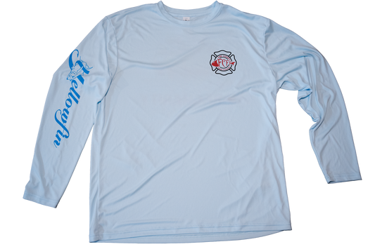 2021 Men's Long Sleeve - Ice Blue