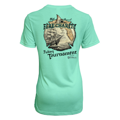 2025 Women's Short Sleeve - Bahama Mint